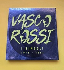 VASCO ROSSI I SINGOLI 1978 - 1981 BOX 4  45 GIRI NUOVO SIGILLATO!!!