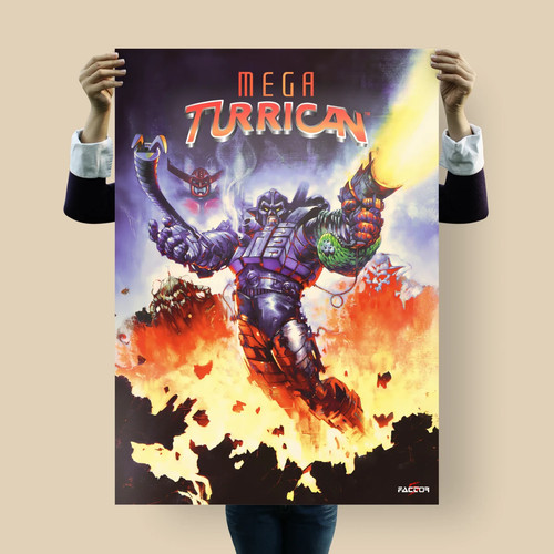 Poster mega turrican opera - turrican, |