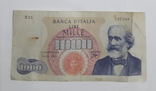 Banconota 1000 lire g - lire,