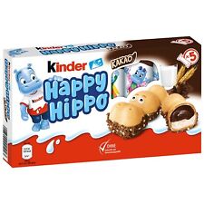 KINDER HAPPY HIPPO (CACAO) CONFEZIONE DA 5 PEZZI FERRERO LIMITED EDITION