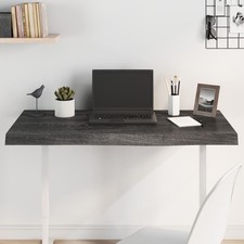 vidaXL Piano Tavolo Grigio