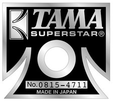 Distintivo batteria vintage TAMA Superstar - incluso Spedizione