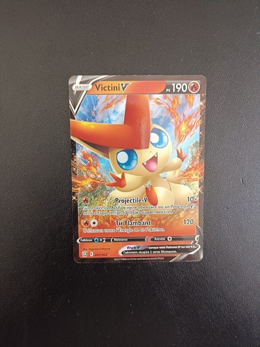 Carte pokémon victini - carte,