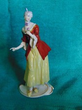 Superbo Nymphenburg Porcellana Commedia Lucinde Statuina Figura Porzellan Figur