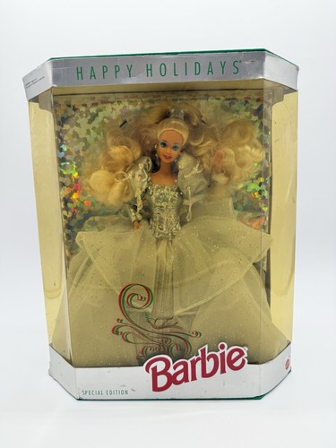 Barbie 1992 happy holidays - barbie,