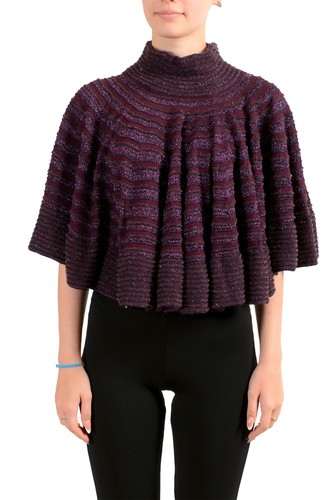Poncho maglione donna