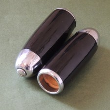 NOS Maniglie Manubrio in Legno, Svezia Anni 30/40, Maniglie per Bici d'Epoca