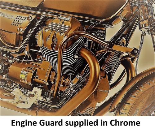 Protezione motore moto guzzi - protezione,