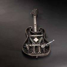 Scrap Metal Guitar Wall Art