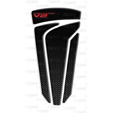 Paraserbatoio nero/carbonio per Ducati V2 StreetFighter