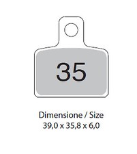 Coppia pastiglie freno