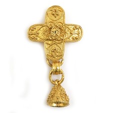 Spilla campana logo CC vintage