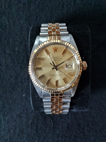 Rolex oysterdate acier - et, or