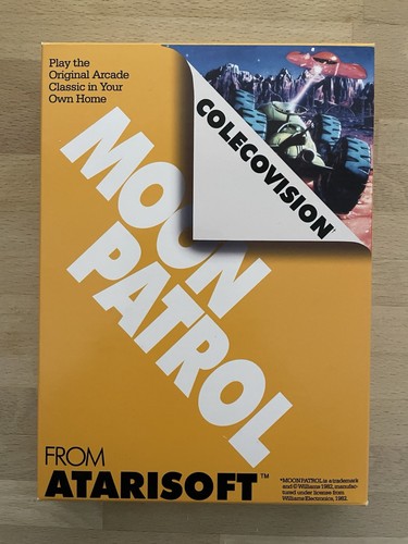 Videogioco colecovision moon - videogioco,
