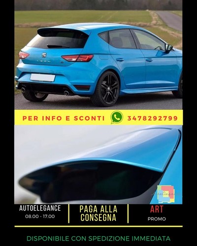 Spoiler adatto per seat - spoiler, leon