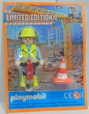 PLAYMOBIL CITY LIFE: OPERAIO STRADALE LIMITED EDITION - NUOVO COME DA FOTO