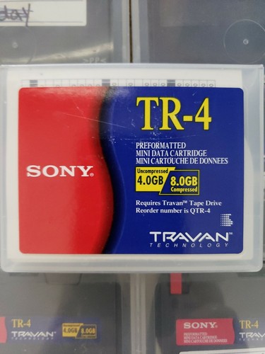 Sony travan qtr - tr-4, mini