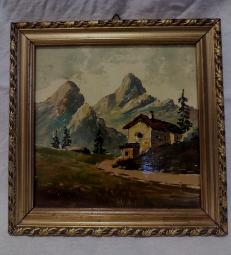 Quadro dipinto olio - dipinto,