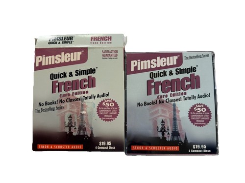 Pimsleur french quick and - french,