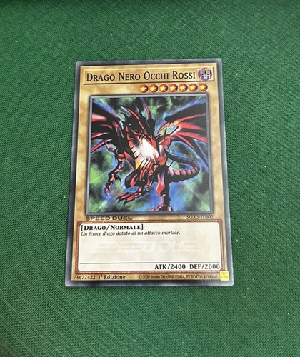 Drago nero occhi - nero,