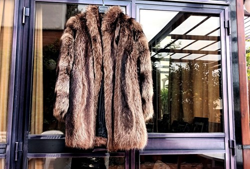 Giacca vintage vera pelliccia - giacca,