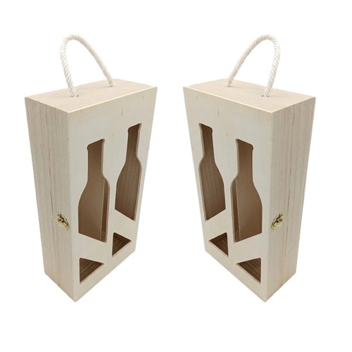 Cassetta porta vino - legno, 2