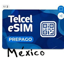 Scheda SIM digitale Telcel