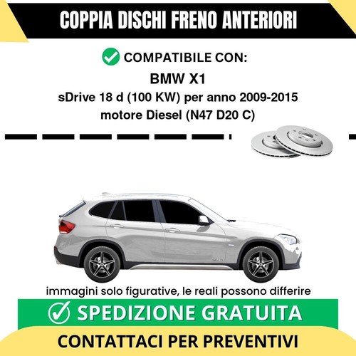 Coppia dischi freno anteriori - dischi,