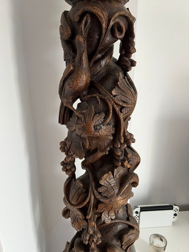 Coppia colonne barocche in - di,