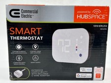 Termostato programmabile intelligente abilitato Wi-Fi e Bluetooth alimentato da Hubspace