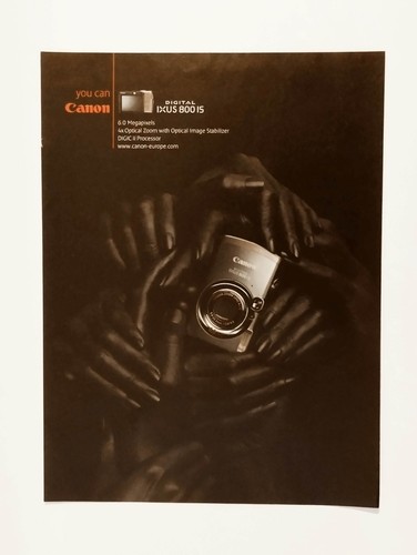 Pubblicità stampa fotocamera