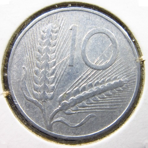 Italy lire 1952 wheat - 10,