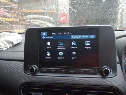 Hyundai kona stereo - kona, radio