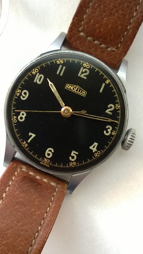 Raro orologio polso angelus - da,
