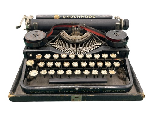 Antica macchina scrivere - antica,