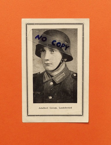 German death card - death,