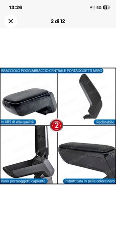 Bracciolo fiat 500x - 500x, 2015