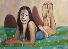 2006. Mio Vecchio Dipinto Ad Olio Su Tela 50x70