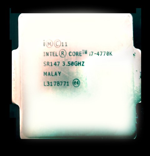 Cpu intel core 4770k - cpu,