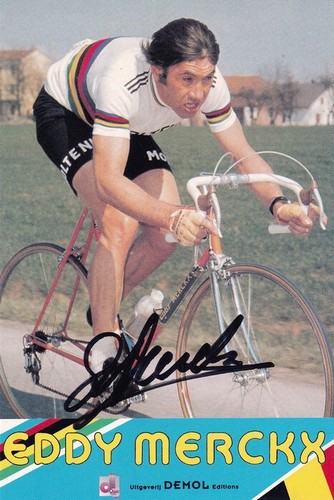 Autogramma ciclismo eddy - |,