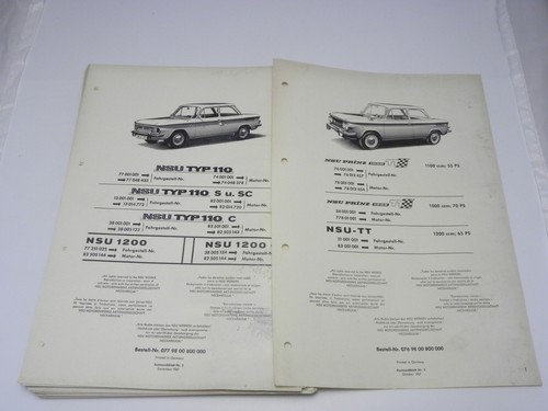Nsu prinz typ 110 1000 - 1000, tt