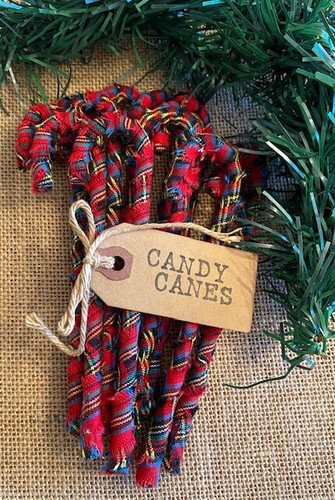Canne caramelle stile - 12,