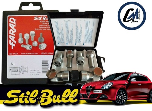 Kit bulloni antifurto ruote - kit,