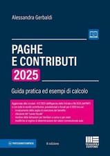 PAGHE E CONTRIBUTI - 2025  -