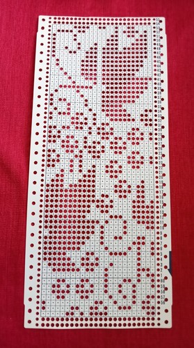 Tuta punchcard perforata - perforata, a