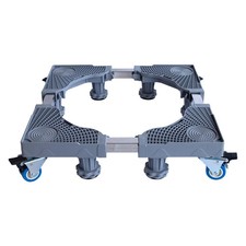 CARRELLO PER LAVATRICE ASCIUGATRICE FRIGORIFERO REGOLABILE CON RUOTE FRENI 150KG