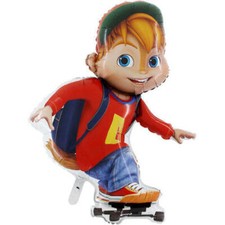 PALLONE MYLAR ALVIN SUPER SHAPE 75 CM SAGOMA palloncino