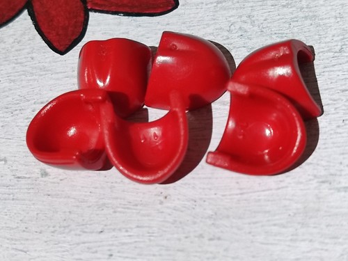Playmobil hombreras rojas - x6,
