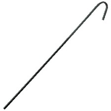 Attizzatoio per Camino a legna Attizzatoio in Ferro Battuto lunghezza da 55 cm