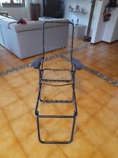 Sedia a sdraio, con struttura in metallo, leggermente macchiato sul bracciolo DX